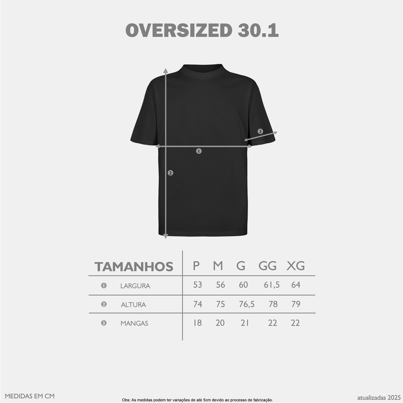 Camiseta Oversized Kyrios Risen.