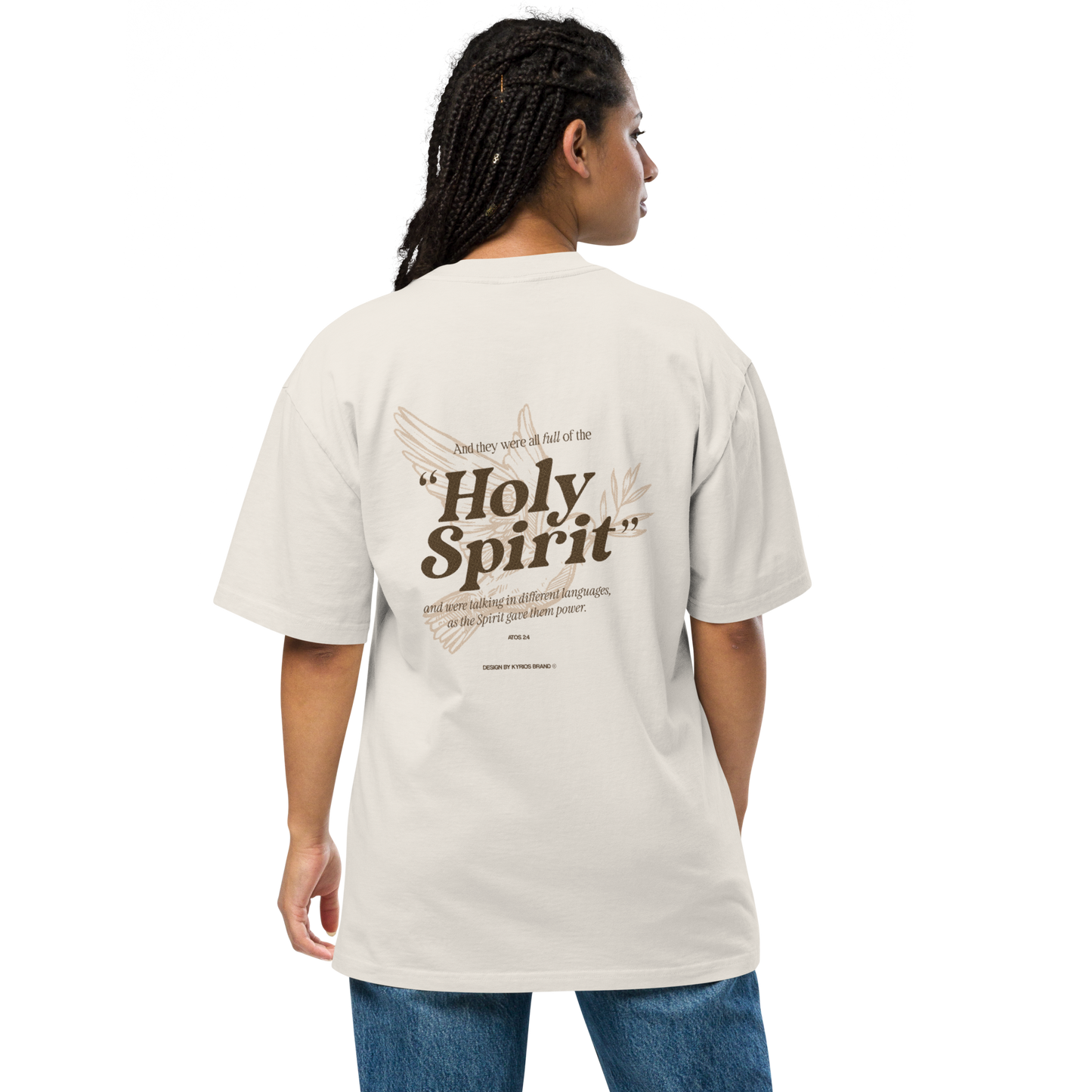 Camiseta Oversized Kyrios Holy Spirit